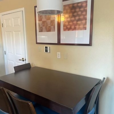 Two Bedroom Unit Table