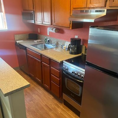 Two Bedroom Unit Kitchen